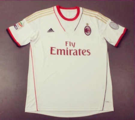 Maglia Milan 2013-2014 trasferta divisa maglietta